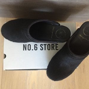 No. 6 Black Clogs